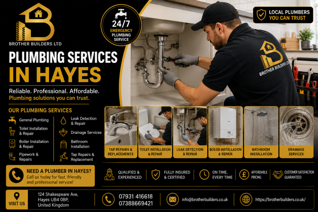 Plumbing Services in Hayes