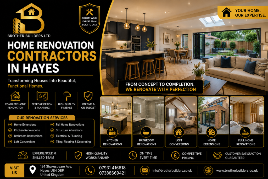 Home Renovation Contractors in Hayes