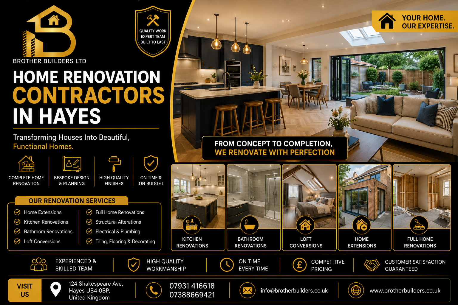 Home Renovation Contractors in Hayes